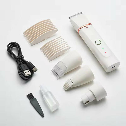 Cordless 4-in-1 Dog Grooming Clippers – Low Noise, Waterproof & Rechargeable 9