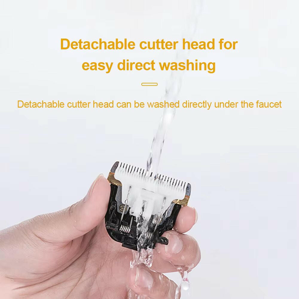 Cordless Dog Grooming Clippers Set with Precision Blades & 4 Guide Combs 7