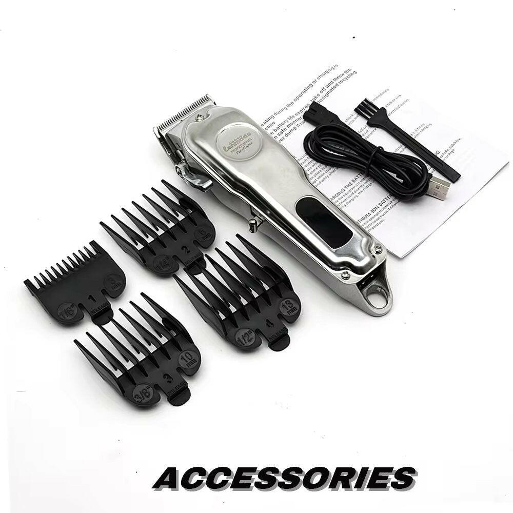 Cordless Dog Hair Trimmer Kit with Low Noise, Adjustable Blades & Long Battery Life 5