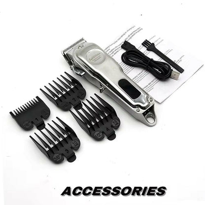 Cordless Dog Hair Trimmer Kit with Low Noise, Adjustable Blades & Long Battery Life 5