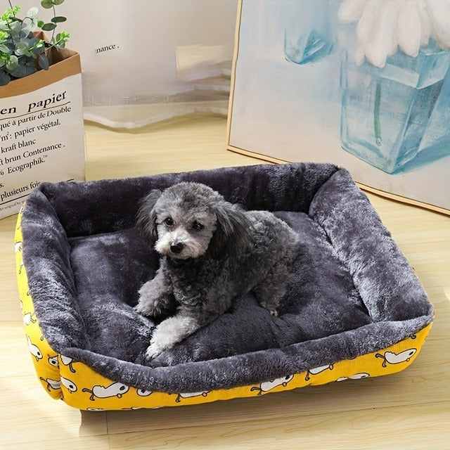 Cosy-Plush-Dog-Bed-Nest-2