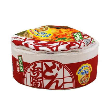 Cute-Instant-Noodle-Shaped-Cat-Bed-2