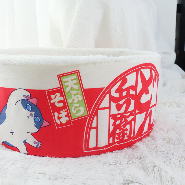 Cute-Instant-Noodle-Shaped-Cat-Bed-6