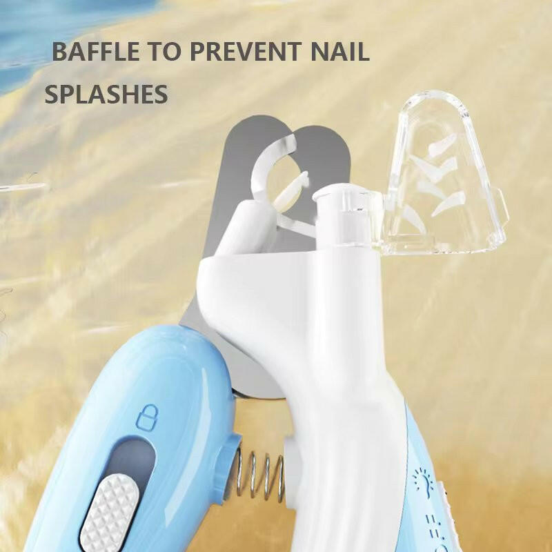 Dog Nail Clippers with LED Light, Safety Guard & Ergonomic Grip for Precise Trimming 8