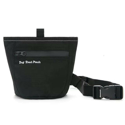 Hands-Free Dog Treat Training Pouch with Adjustable Waist Strap & Zip Pocket 10