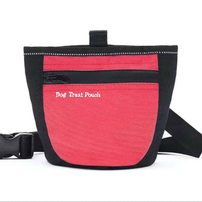 Hands-Free Dog Treat Training Pouch with Adjustable Waist Strap & Zip Pocket 8
