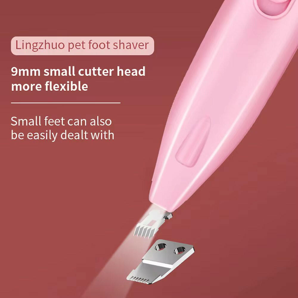 Illuminated Dog Paw Trimmer with Precision Cutter Head for Gentle Grooming 7