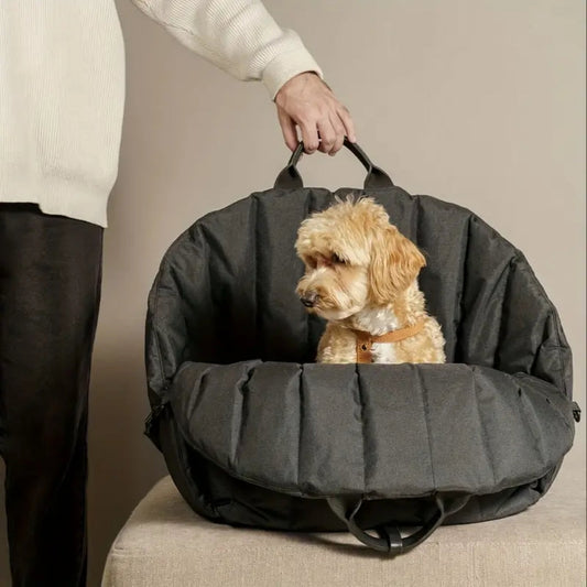 Luxury-3-in-1-Dog-Travel-Bag-Bed-Car-Seat-1