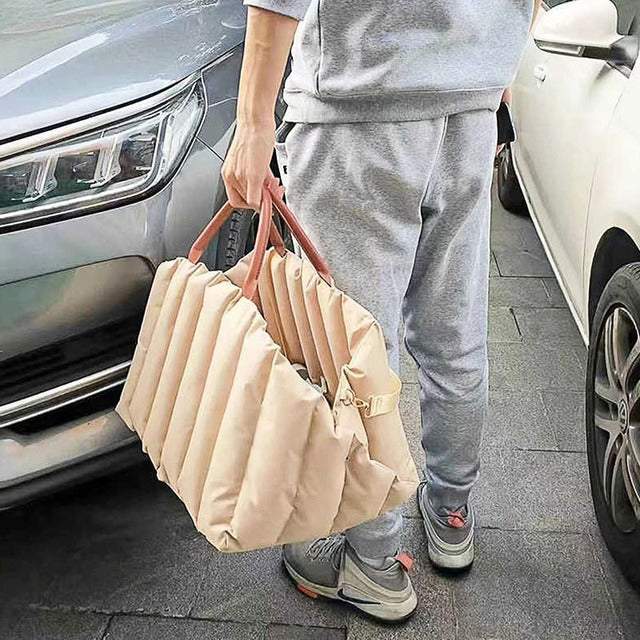 Luxury-3-in-1-Dog-Travel-Bag-Bed-Car-Seat-24