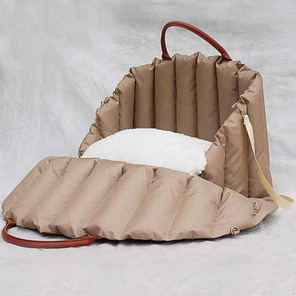 Luxury-3-in-1-Dog-Travel-Bag-Bed-Car-Seat-25