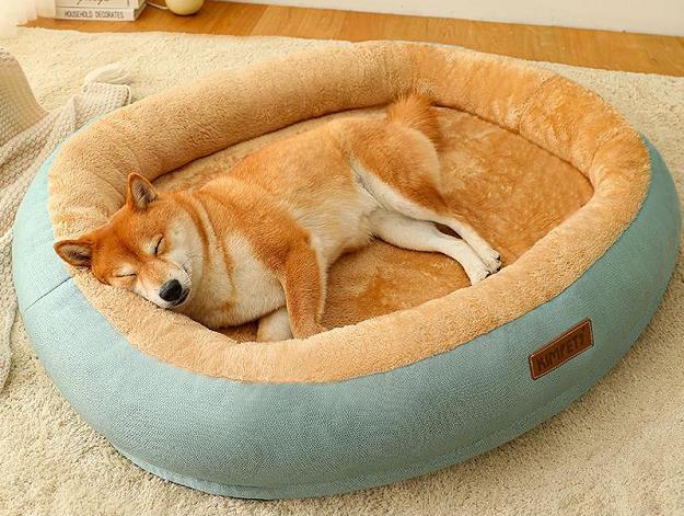 Luxury-Velvet-Comfort-Dog-Bed-7