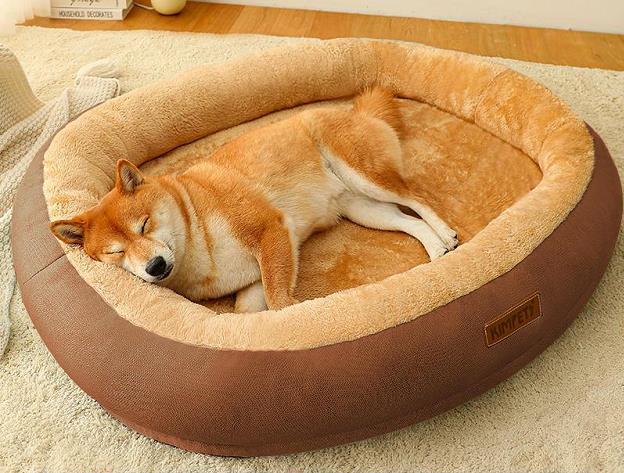 Luxury-Velvet-Comfort-Dog-Bed-8