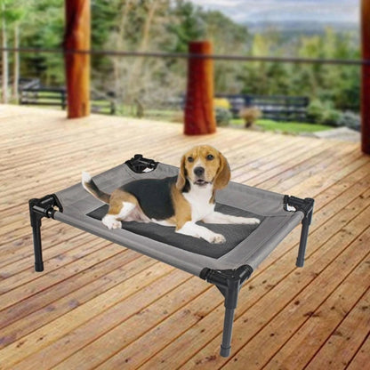Raised-Dog-Bed-with-Metal-Frame-for-Indoors-Outdoors-2