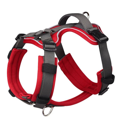 Reflective Dog Harness with Strong Handle for Safety & Comfort 4