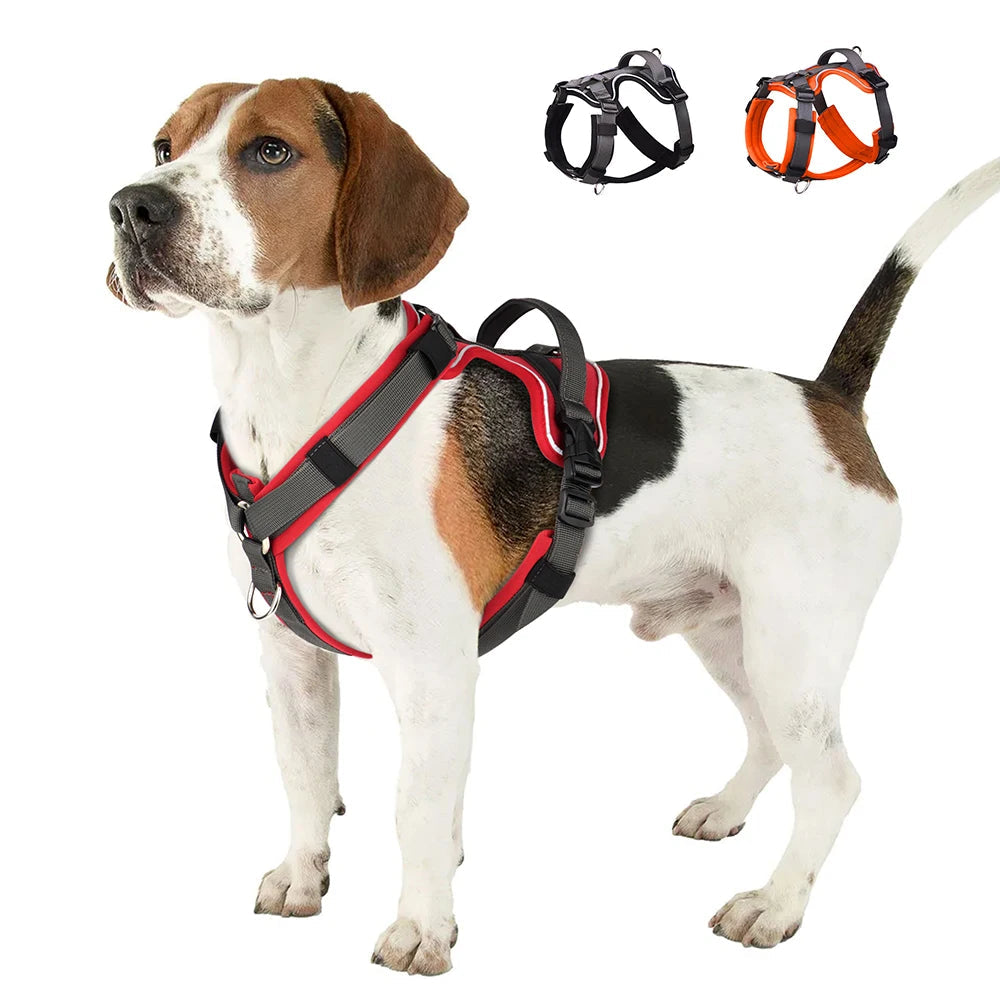 Reflective Dog Harness with Strong Handle for Safety & Comfort 5