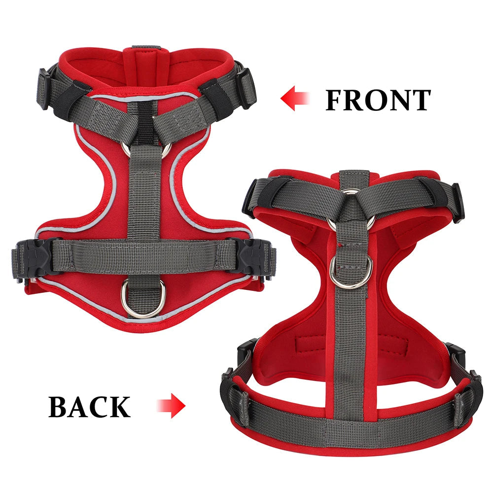 Reflective Dog Harness with Strong Handle for Safety & Comfort 7