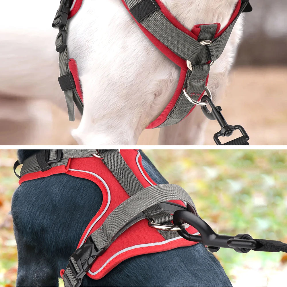 Reflective Dog Harness with Strong Handle for Safety & Comfort 9
