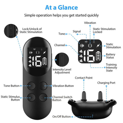 Digital Remote Controlled Dog Training Collar | Up to 300m Range 5