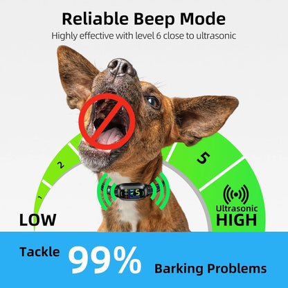 Smart Multi-Functional Dog Training Collar with Adjustable Sensitivity Levels 4