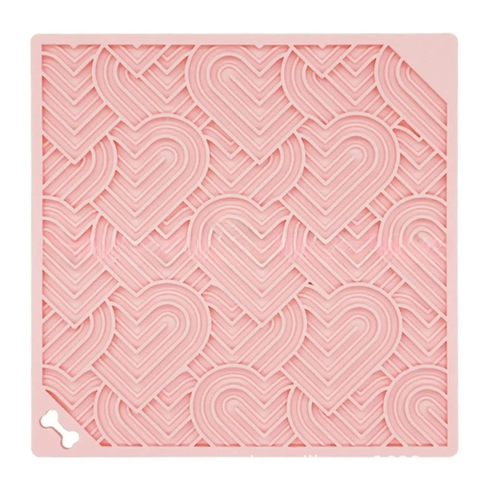 Anti-Choking Silicone Dog Snuffle Mat | Slow-Feeder Dog Lick Mat with Suction Cup Base 12