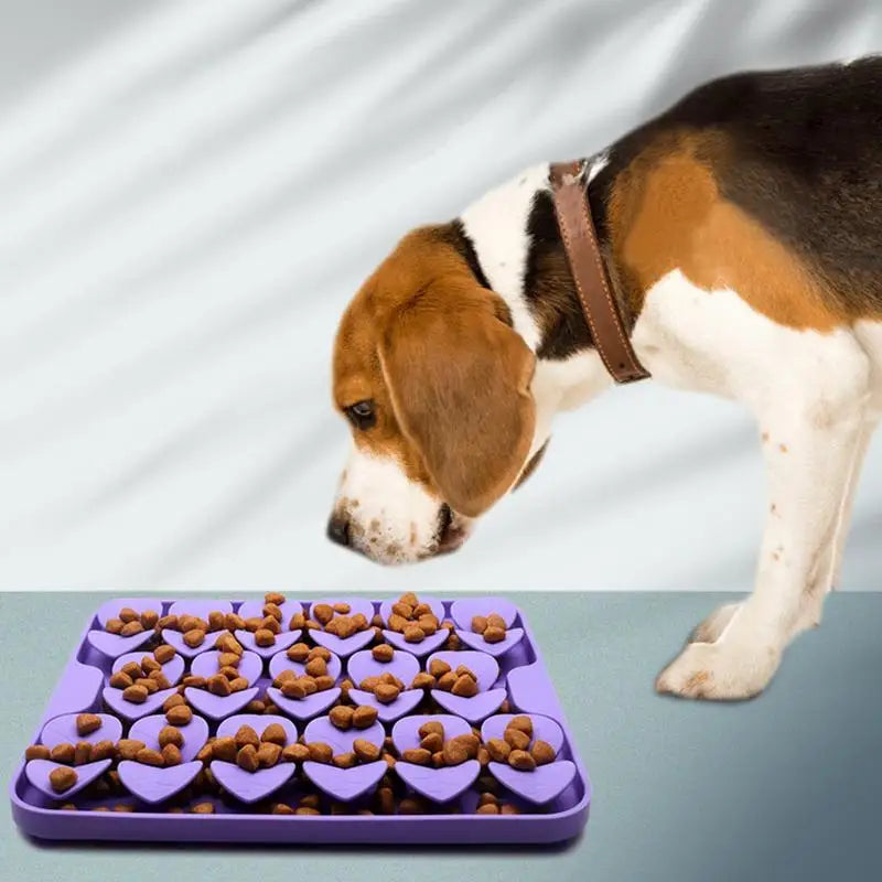 Silicone Dog Snuffle Mat with Suction-Cup Base | Pet Lick Mat for Slow-Feeding 6