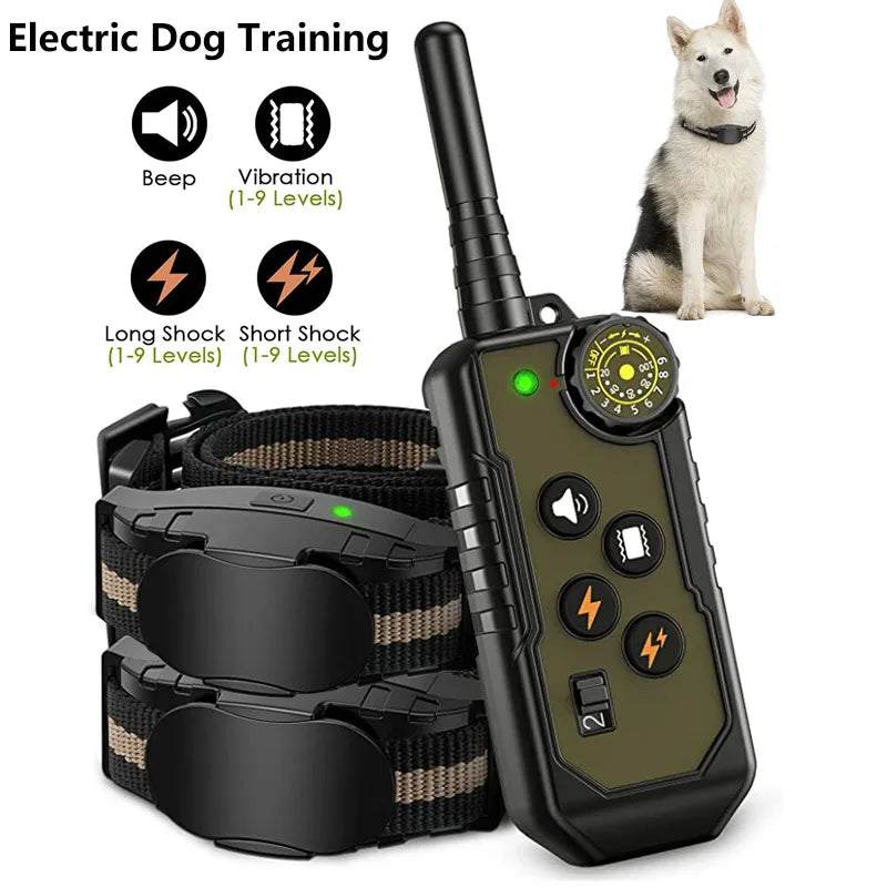 300m Dog Shock Collar with Vibrate & Sound 3