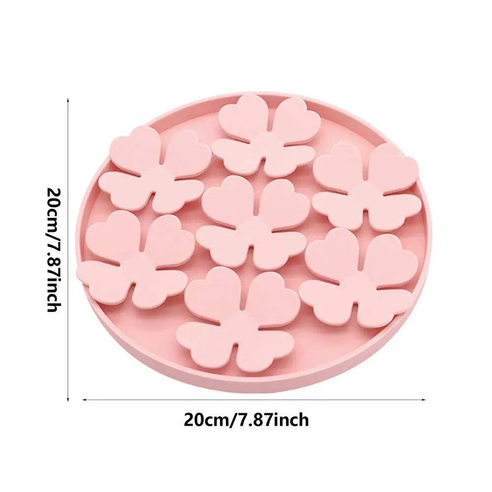 No-Flip Silicone Dog Snuffle Mat | Slow-Feeder Dog Lick Mat Pad 13