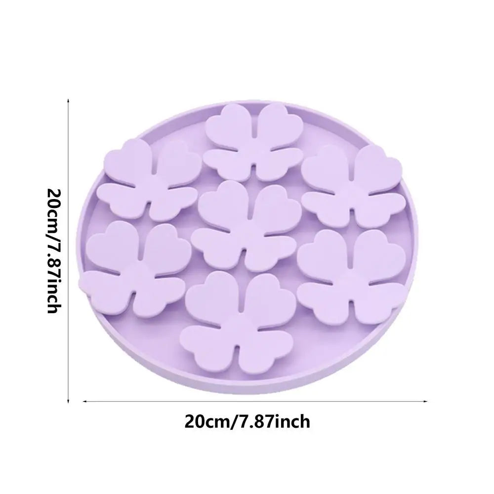 No-Flip Silicone Dog Snuffle Mat | Slow-Feeder Dog Lick Mat Pad 11
