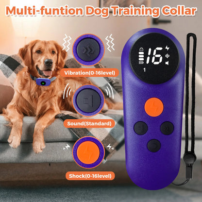500m Waterproof Remote Control Dog Training Collar 4