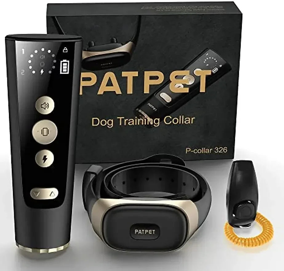 Black & Gold Dog Training E-Collar & Remote Control 4