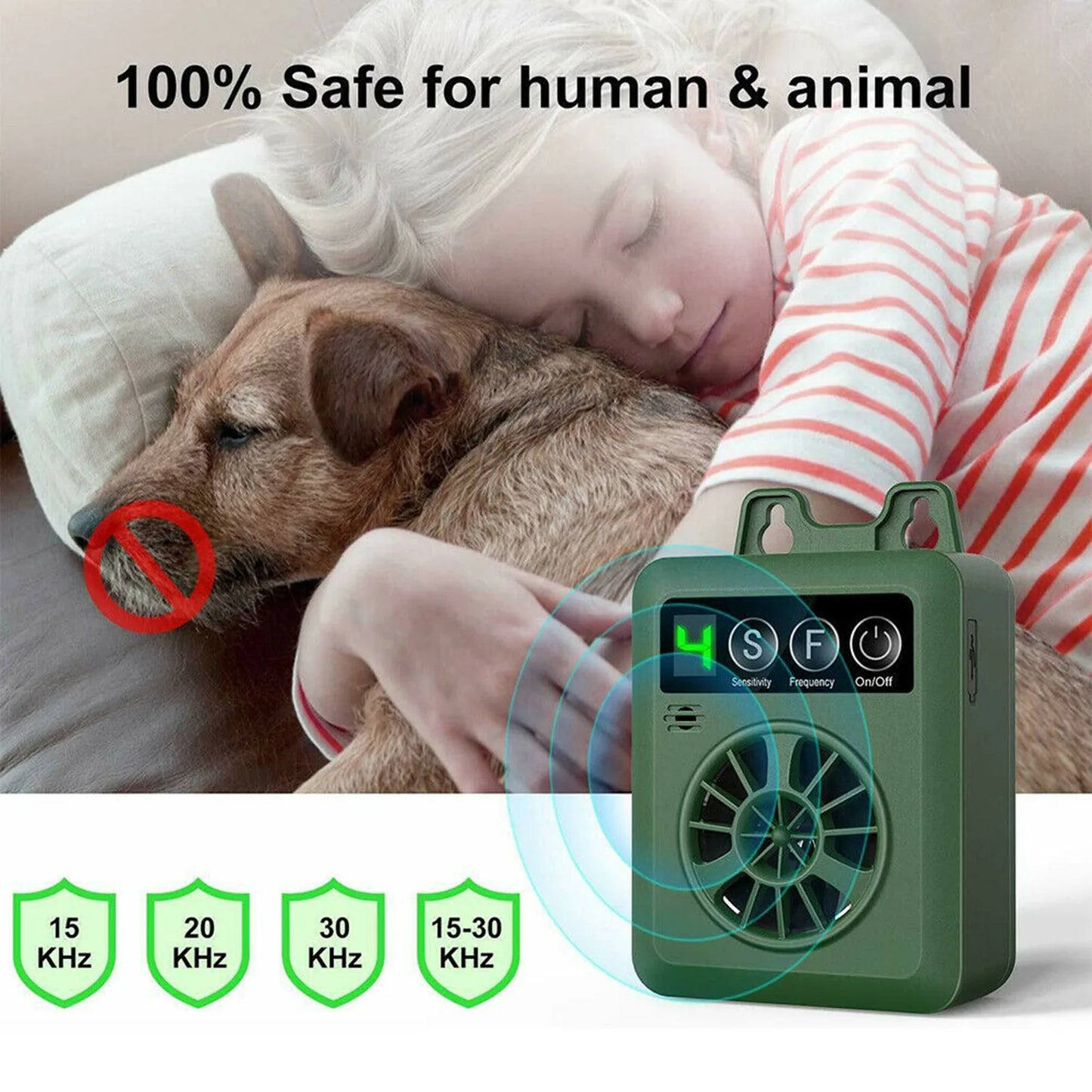 Ultrasonic Anti-Bark Device for Outdoors 4