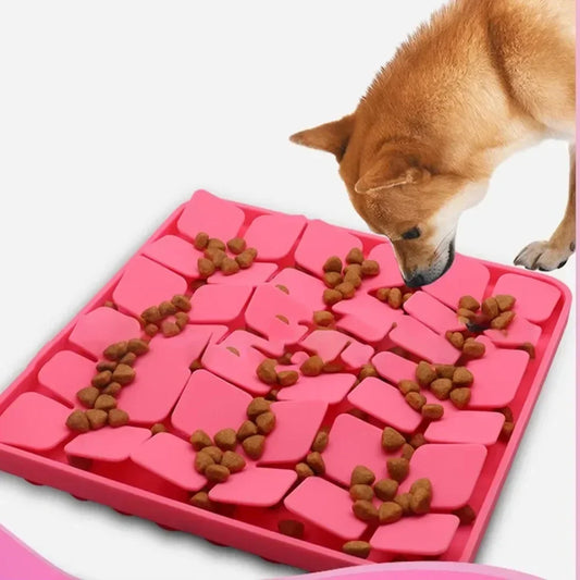 Anti-Choking Silicone Dog Snuffle Mat | Slow-Feeder Dog Lick Mat with Suction Cup Base 1