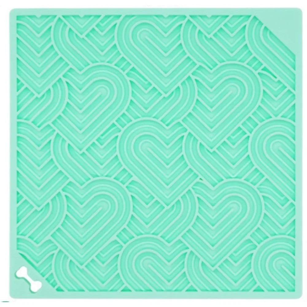 Anti-Choking Silicone Dog Snuffle Mat | Slow-Feeder Dog Lick Mat with Suction Cup Base 14
