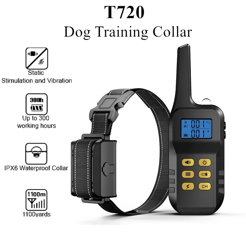 4-Mode Remote Controlled Dog Training Collar 3