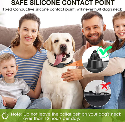 300m Dog Shock Collar with Vibrate & Sound 6