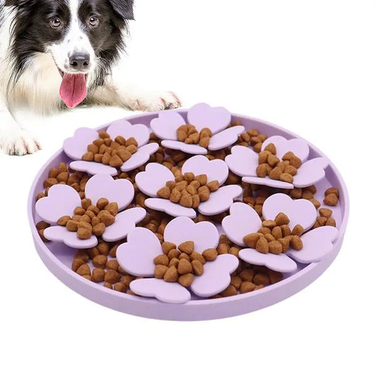 No-Flip Silicone Dog Snuffle Mat | Slow-Feeder Dog Lick Mat Pad 2