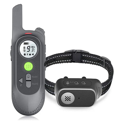 Voice Command Remote Controlled Dog Training Collar with 4 Safe Modes 2