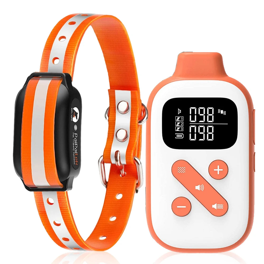 Safe & Humane No Shock Dog Training Collar with Remote Control up to 1000m 1