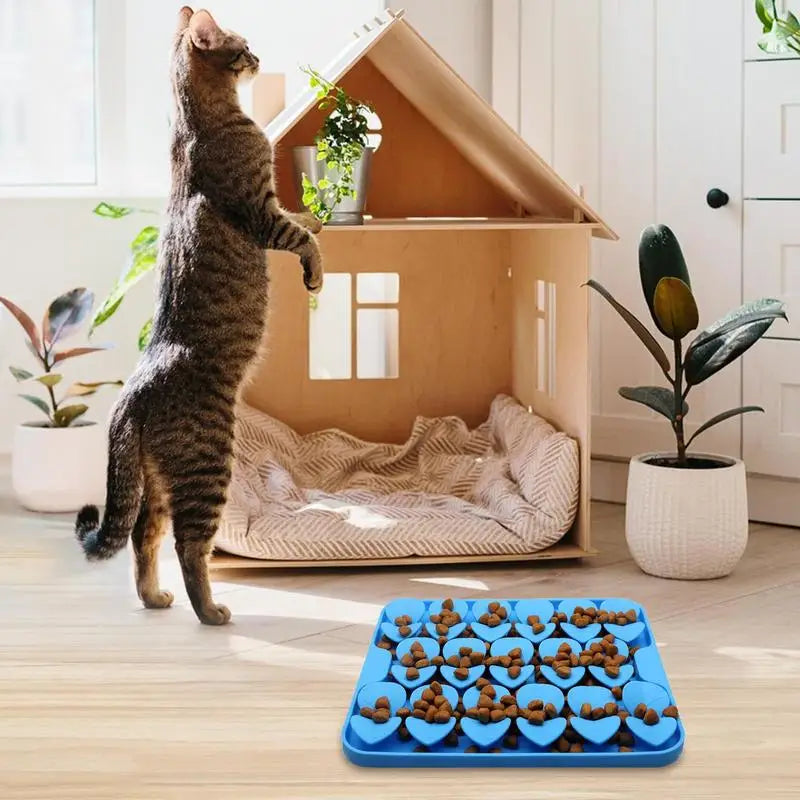 Silicone Dog Snuffle Mat with Suction-Cup Base | Pet Lick Mat for Slow-Feeding 7