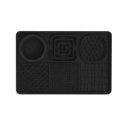Silicone Dog Lick Mat for Interactive Slow Feeding | Non-Slip Pet Feeding Puzzle with Suction Cups 4