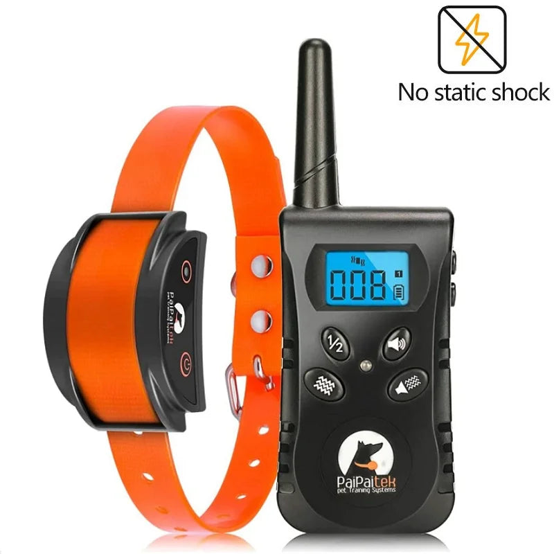Sound & Vibrate No Shock Dog Training Collar & Remote 3
