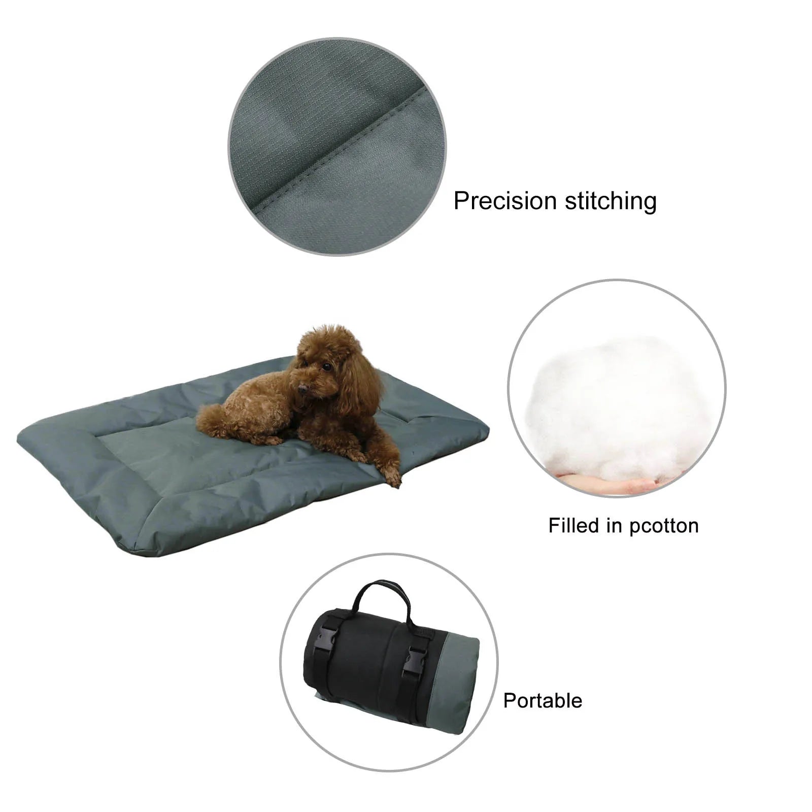 Portable Waterproof Dog Travel Mat | Scratch-Resistant 6