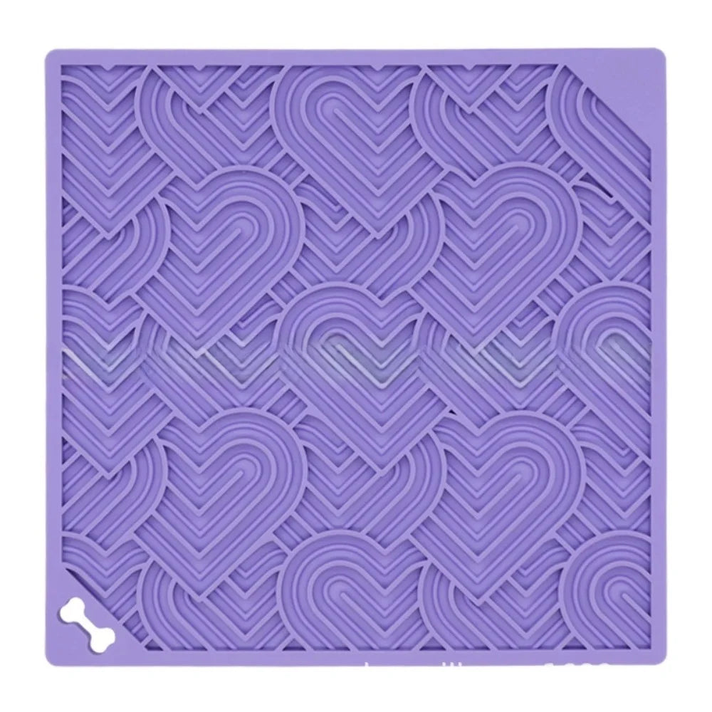 Anti-Choking Silicone Dog Snuffle Mat | Slow-Feeder Dog Lick Mat with Suction Cup Base 11