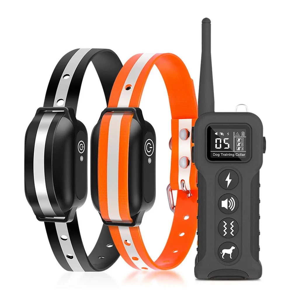 1000m Dog Training Collar with Remote Control for Up to 3 Dogs 2