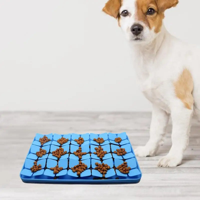 Slow-Feeder Silicone Dog Lick Mat | Dog Snuffle Mat with Suction Cup Base 6