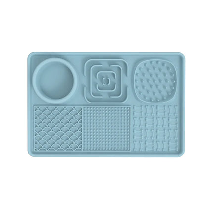 Silicone Dog Lick Mat for Interactive Slow Feeding | Non-Slip Pet Feeding Puzzle with Suction Cups 5