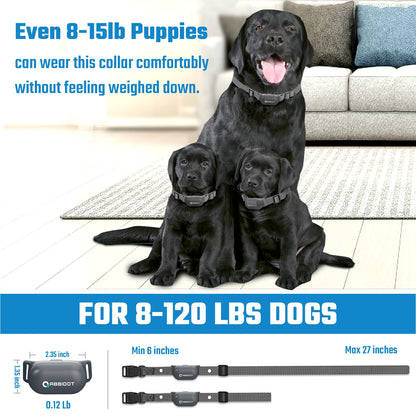 Beep, Vibrate & Safe Shock Dog Training Collar & Remote Control | Up to 900m Range