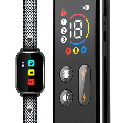 800m Dog Training Collar with Colour LCD Remote Control  4