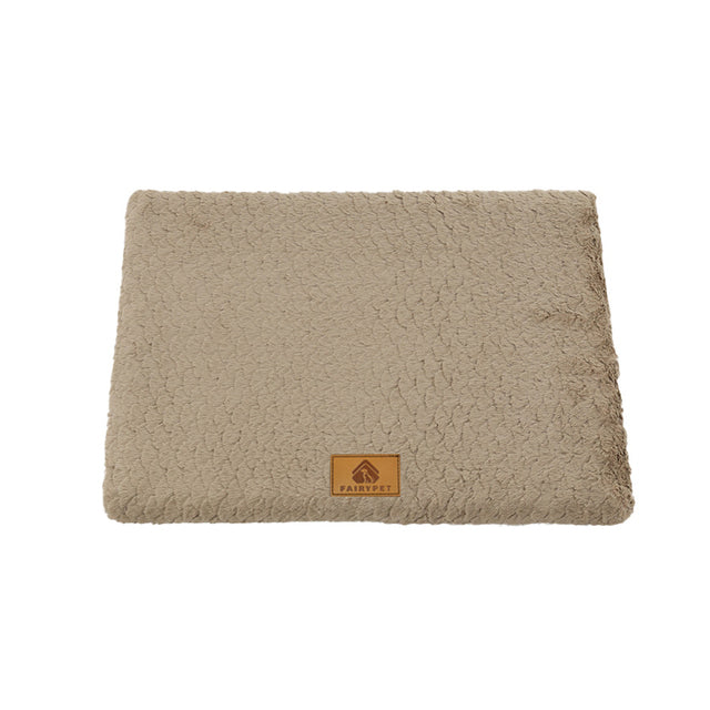 Short-Plush-Dog-Bed-Mat-with-Washable-Zipped-Cover-2