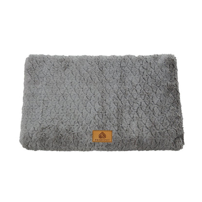 Short-Plush-Dog-Bed-Mat-with-Washable-Zipped-Cover-4